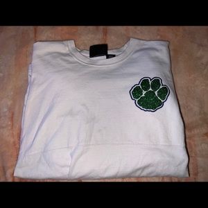 white wildcat elite pennant long sleeve jersey